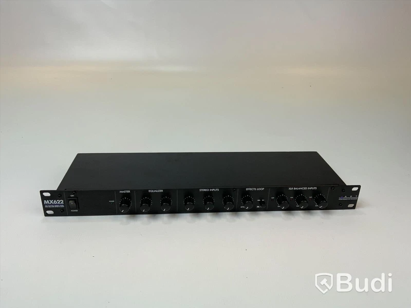 ART MX622 Sexkanalig stereobilder och effekt loop